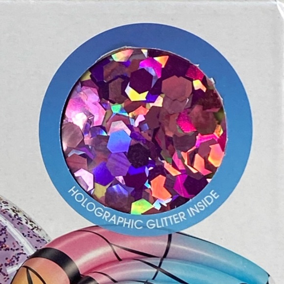 NWT PoolCandy Glitter Butterfly Large Pool Tube - 40" - Picture 13 of 13